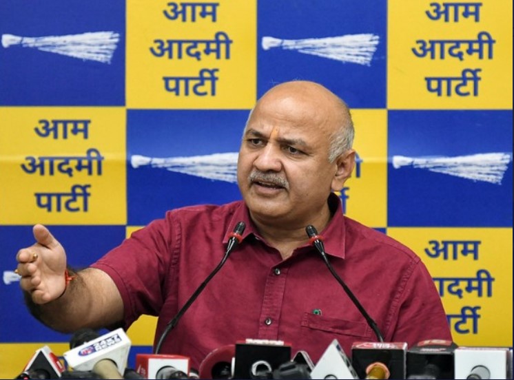 उपमुख्यमंत्री मनीष सिसोदिया
